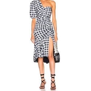 Jonathan Simkhai Lux Twill One Sleeve Dress